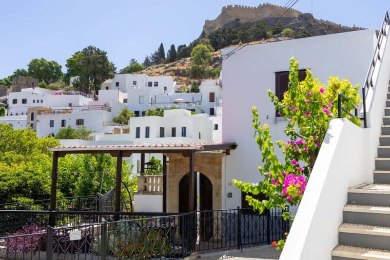 From Rhodes Town: Day Trip to Lindos - Arrival at Lindos: Central Parking and Easy Access