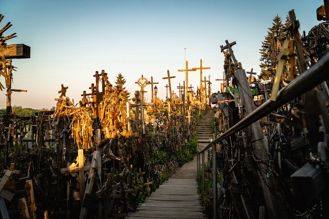 From Riga: Hill of Crosses & Enchanting Jelgava Group Tour - Jelgava Promenade and the Pedestrian Bridge Mitava