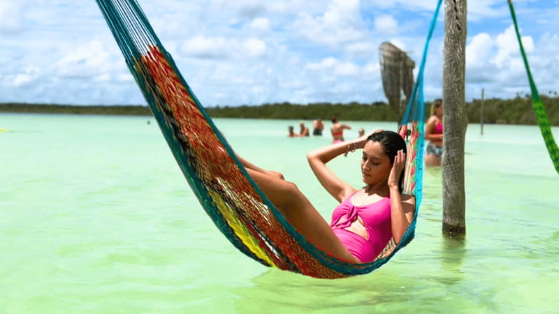 From Riviera : Kaan Luum with Cenotes & Lunch ECO - Exploring the Cavern-Type Cenote Chen Ha