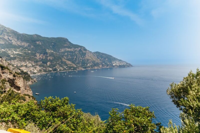 From Rome: Pompeii, Amalfi Coast and Positano Day Trip - Time in Positano: Colorful Streets and Seaside Views