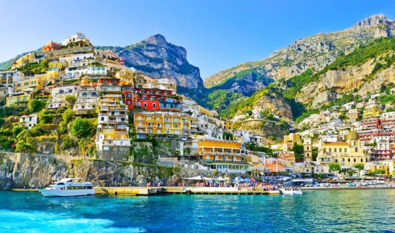 From Rome: Positano, Amalfi Coast and Sorrento Day Trip - Scenic Drive with Breathtaking Coastal Views