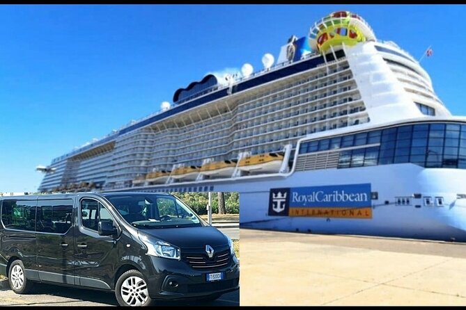 From Rome to your cruise ship in Civitavecchia 3-8 people - Effortless Transportation from Rome to Civitavecchia Port for Small Groups