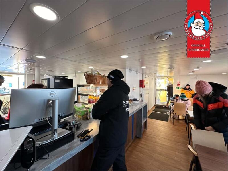 From Rovaniemi: Icebreaker Arktis Cruise with Ice Floating - The Return Journey and Optional Drop-offs