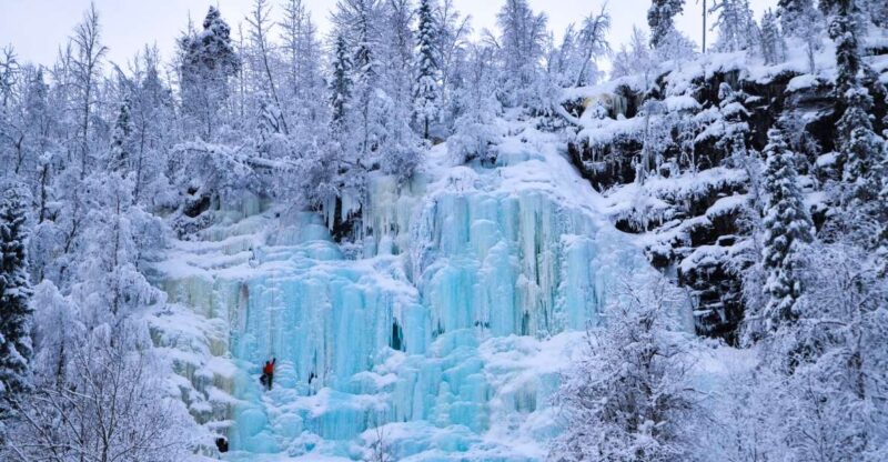 From Rovaniemi: Korouoma Canyon and Frozen Waterfalls Tour - Key Points