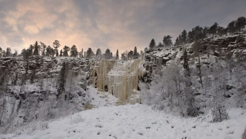 From Rovaniemi: Korouoma Frozen Waterfalls Small-Group Hike - Key Points