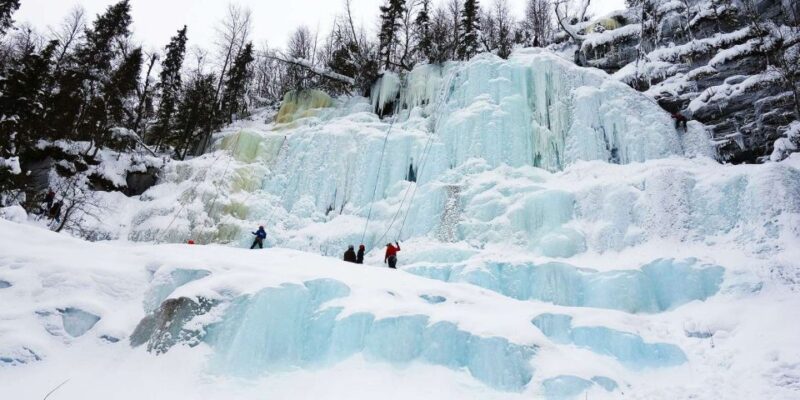 From Rovaniemi: Korouoma Frozen Waterfalls Small-Group Hike - The 5 km Winter Hike in the Arctic Landscape