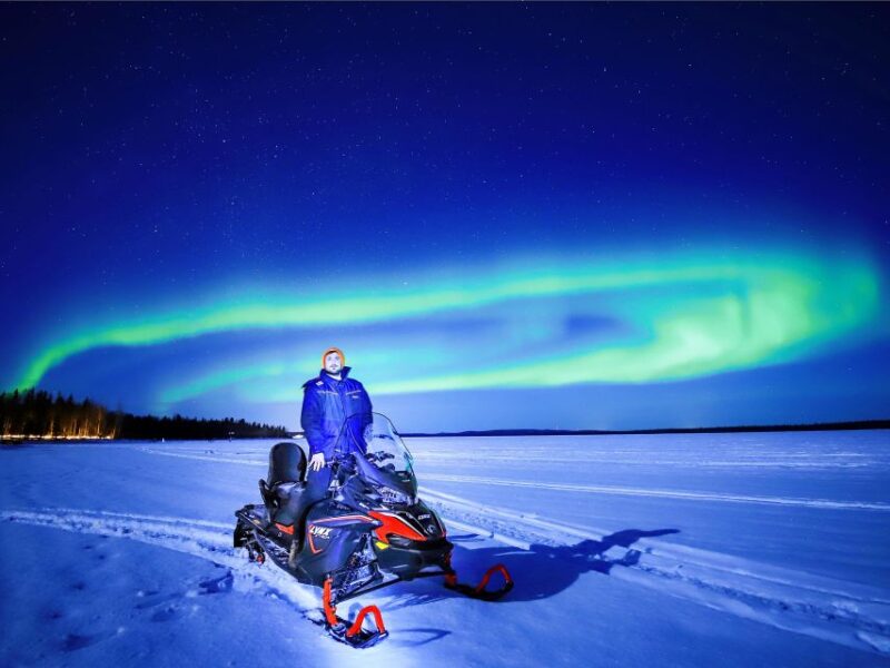 From Rovaniemi: Searching Aurora with Snowmobile - Key Points