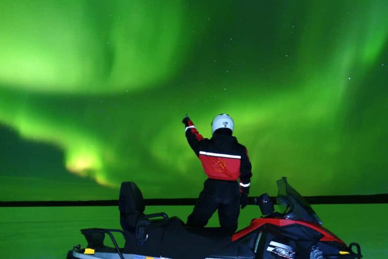 From Rovaniemi: Searching Aurora with Snowmobile - Guides and Multilingual Support