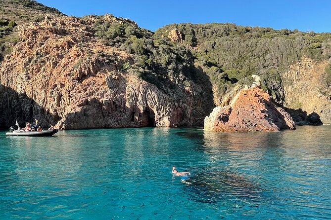 From Sagone/Cargèse: Coves of Piana sea cave Snorkeling - Scenic Navigation along Corsica’s Authentic Coastline