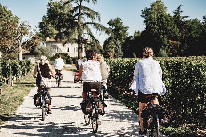 From Saint-Emilion : Half Day Electric bike Wine Tour - Cycling to Chateau Ambe Tour Pourret and Wine Tasting