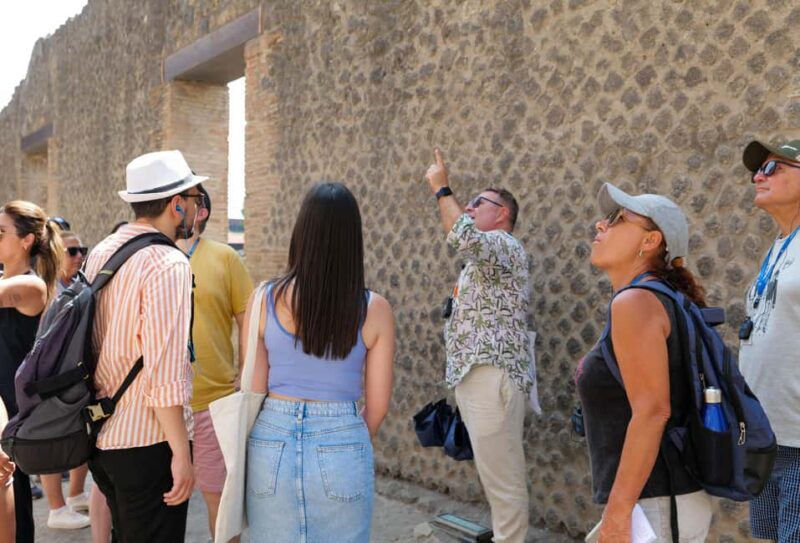 From Salerno: Pompeii Guided Walking Tour with Ticket - Key Points