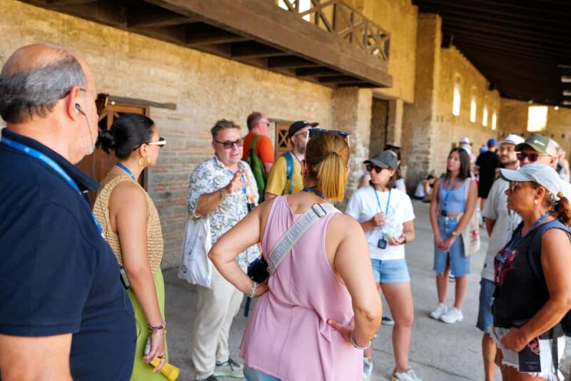 From Salerno: Pompeii Guided Walking Tour with Ticket - Logistics and What to Bring for the Pompeii Tour