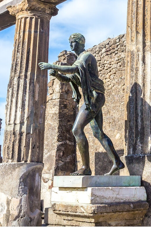 From Salerno_Pompeii Express: bus transfer+entrance ticket - Highlights Include Ancient Frescoes, the Brothel, and More