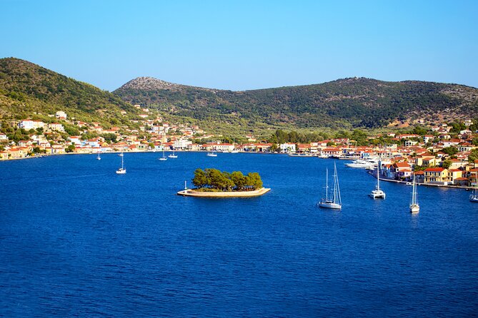 From Sami: Ithaca Daily Cruise with Swim Stop and Snacks - Exciting Day Trip from Sami to Ithaca with Snorkeling and Scenic Views