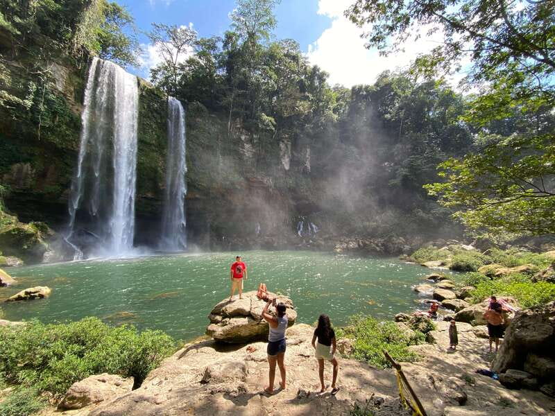 From San Cristobal: Agua Azul, Misol-ha, and Palenque - Journey Through the Jungle to Palenque