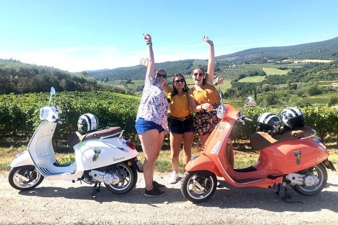 From San Gimignano: Tuscany Vespa Tour with Lunch & Wine Tasting - Riding Through the Tuscan Countryside and Chianti Hills