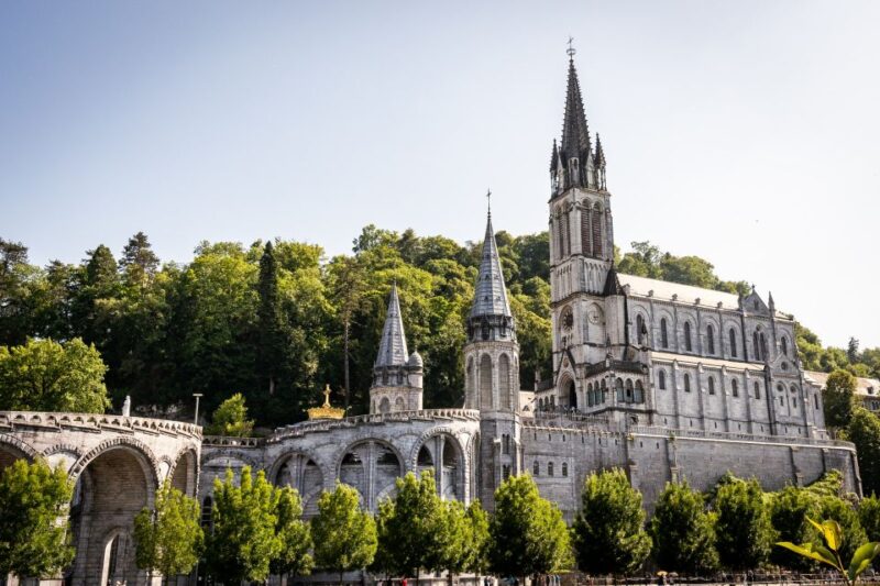 From San Sebastian: Sanctuary of Lourdes - Attending Mass and Prayers During the Visit