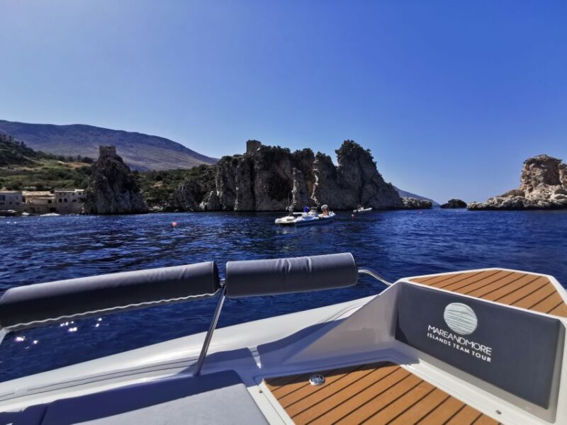 From San Vito Lo Capo: Scopello & Zingaro Half-Day Boat Trip - Visiting Lovers Cave and Blue Cave