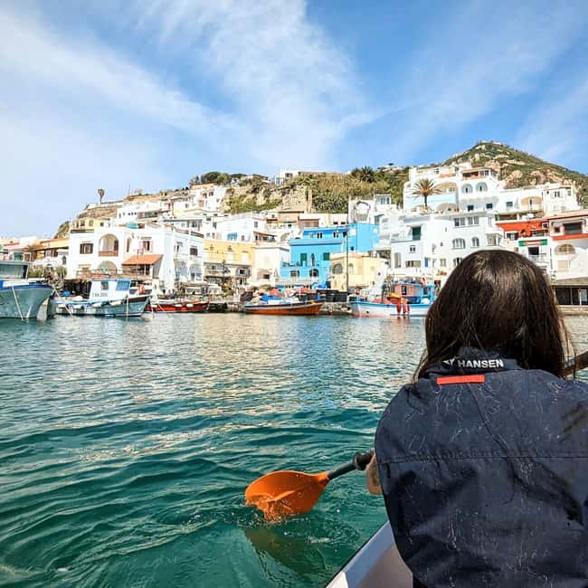 From Sant'Angelo: Ischia Kayak Tour with Italian Aperitif - The Thermal Springs and Secret Cave Experience
