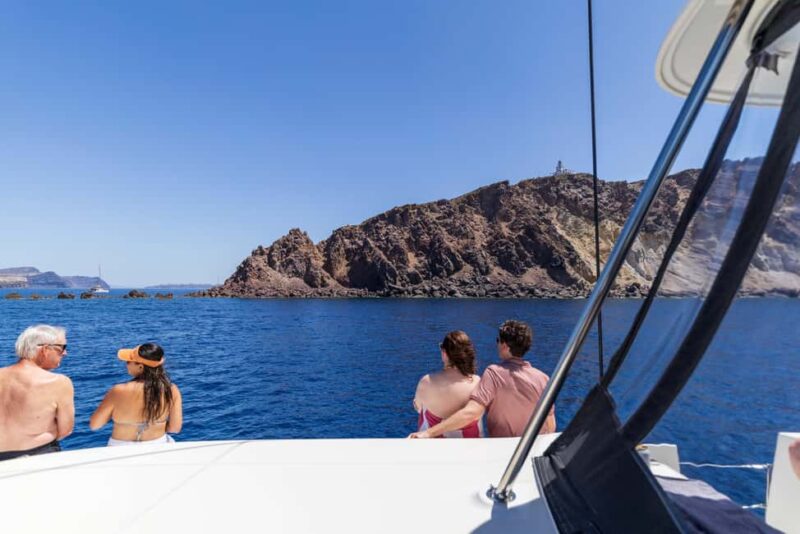 From Santorini: Full-Day Escape Cruise to Ios - From Vlychada Marina to the Caldera: Setting the Scene