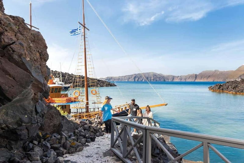 From Santorini: Volcano Cruise With Oia Sunset - Visiting Thirassia: The Quaint Island Escape