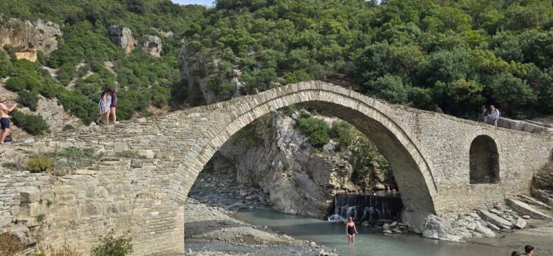From Saranda Explore Permet Thermal Baths &Historic Tepelene - Final Stop at Uji i Ftohtë and Return to Saranda