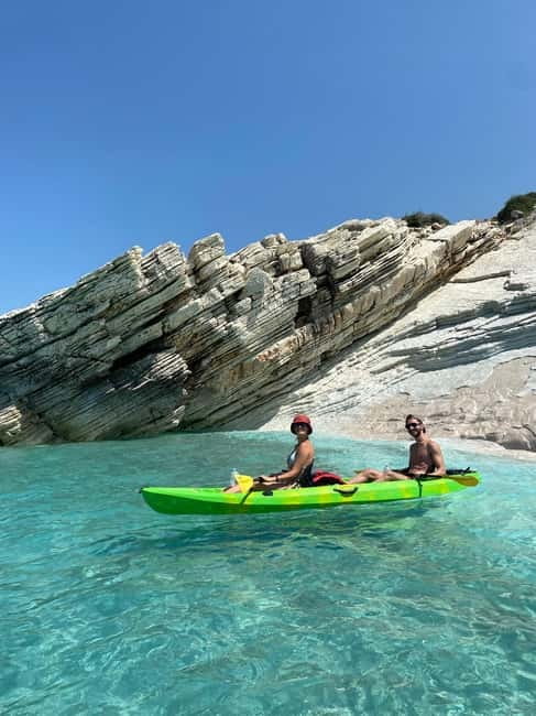 From Saranda: Lukova Kayak & SUP Tour with Transfer - Snorkeling in the Albanian Riviera Waters