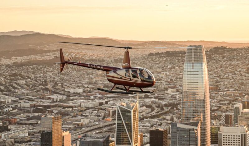 From Sausalito: San Francisco and Alcatraz Helicopter Tour - The Pilot and Live Guide Experience