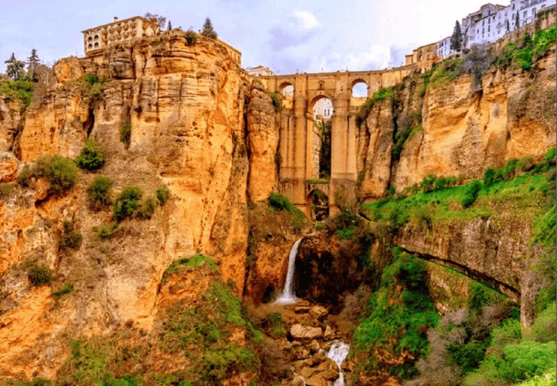 From Seville: Ronda, Setenil white town and Zahara Viewpoint - Scenic Drive to Setenil de las Bodegas: A Unique Village Built into the Rock