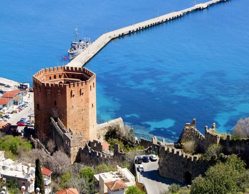From Side/Alanya: Alanya City Tour w/Lunch, Boat & Cable Car - Discovering the Red Tower and Maritime Museum