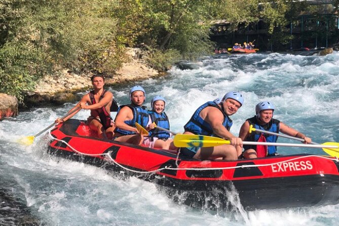 From Side: Rafting & Buggy Safari & Zplayn with Lunch & Transfer - Whitewater Rafting in Koprulu Canyon