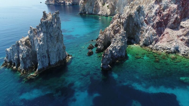 From Sifnos: Kimolos and Poliegos Tour with Swimming - Swimming in the Turquoise Waters of Mirsini Beach