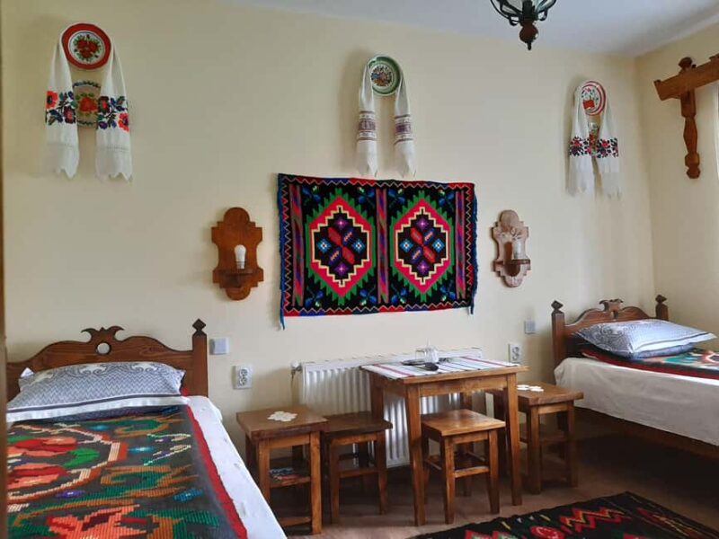 From Sighetu Marmatiei: Maramures guided tour - The Colorful Merry Cemetery in Sapanta