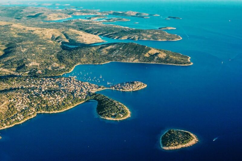 From Sinj: 1.5-Hour Private Flight over Kornati & ibenik - The Unique Aspect of a Private Flight Over Dalmatia