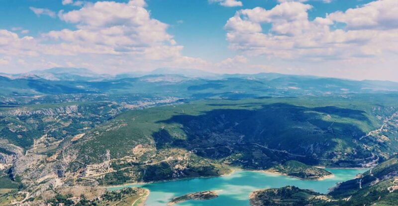 From Sinj: Flight Over Imotski, Trilj, Omi, and Split - Scenic Flight Over Sinj and the Cetina River