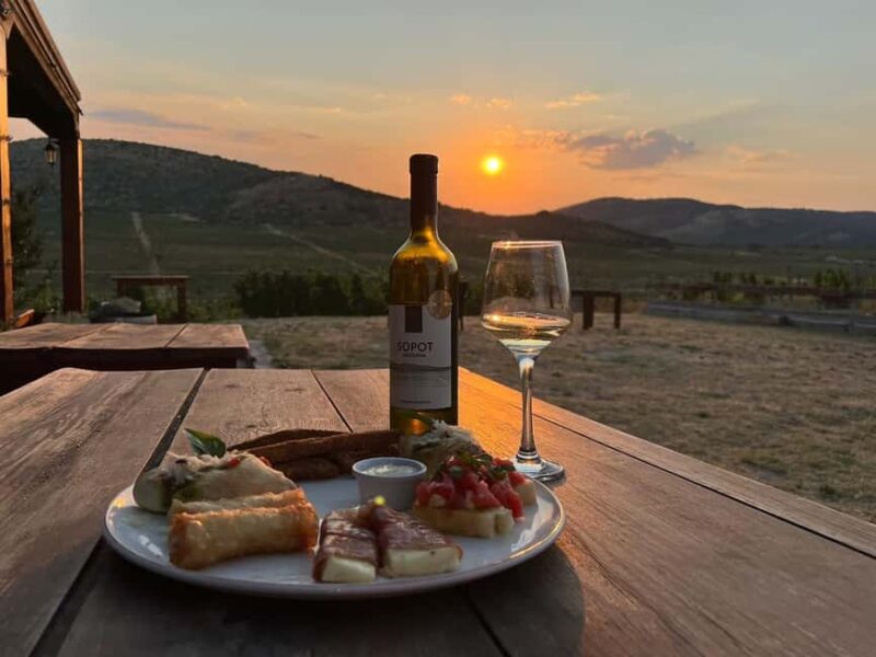 From Skopje: Lazar & Chateau Sopot Wineries Visit & Tastings - Key Points