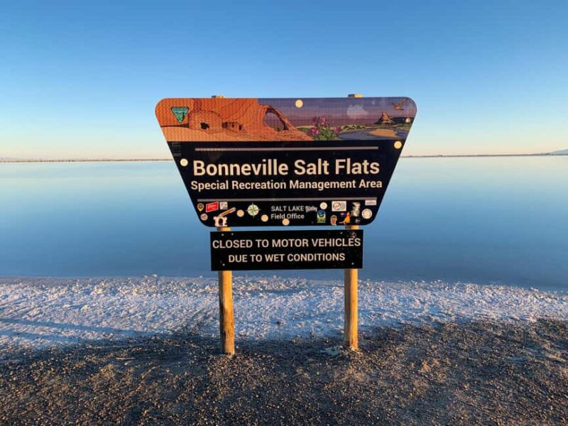 From SLC: Bonneville Salt Flats and Raceway Day Trip - The Land Speed Record History at Bonneville