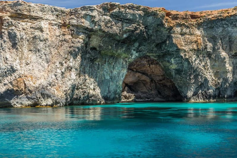 From Sliema/Bugibba: Best of Gozo & Comino Catamaran Tour VT - Cruising Back: From Blue Lagoon to Malta