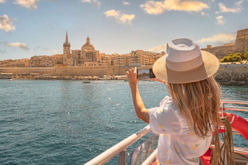 From Sliema: Valletta and the Three Cities Scenic Cruise - Explore Malta’s Iconic Harbors on a Scenic 90-Minute Catamaran Cruise