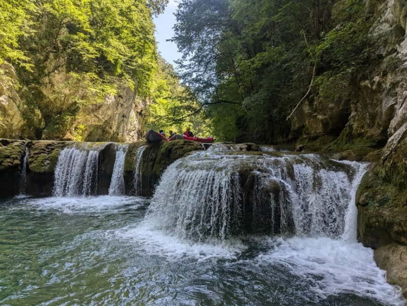 From Slunj: Mreznica Kayaking Adventure - Unique Features: Waterfalls, Cliff Jumps, and Photography