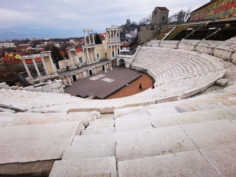 From Sofia: Day Tour of Plovdiv with Roman Theater Ticket - Strolling Through the Colorful Old Town