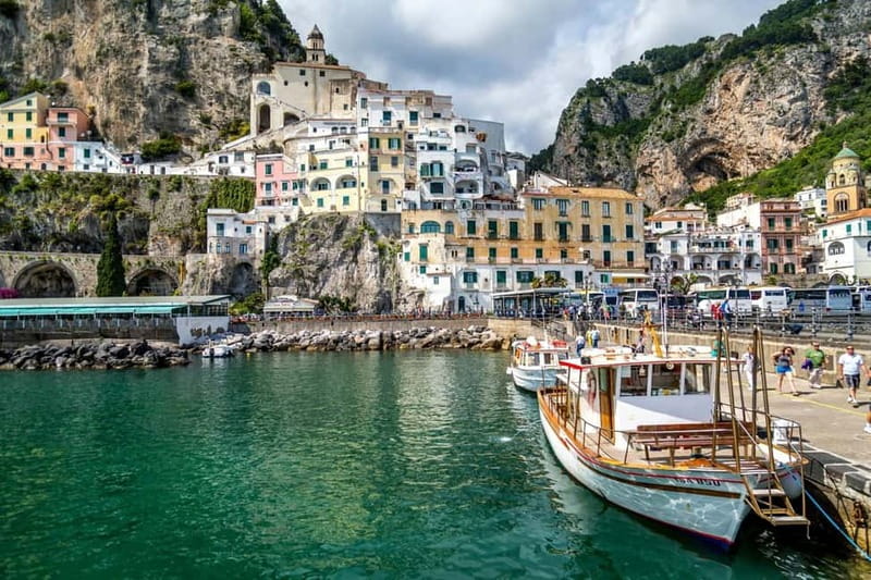 From Sorrento: Amalfi Coast Guided Bus Tour and Ferry Ride - The Ferry Ride from Amalfi to Salerno