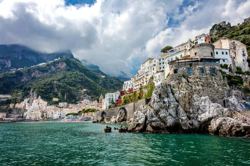 From Sorrento: Amalfi Coast Guided Bus Tour and Ferry Ride - Logistic Details: Meeting Points and Duration