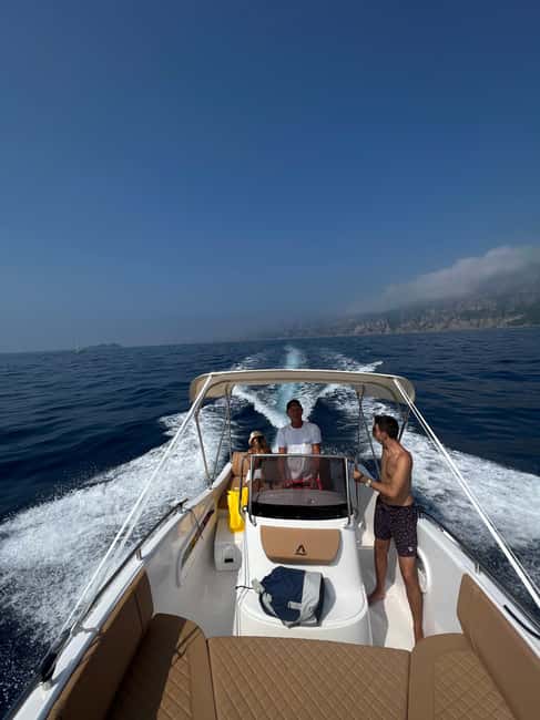 From Sorrento: Amalfi Coast Private Boat Tour with Skipper - The Experience Guided by a Skilled Skipper
