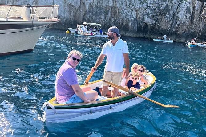 From Sorrento: Capri and Blue Grotto Boat Day Tour Max 8 People - Return to Sorrento and End of the Tour