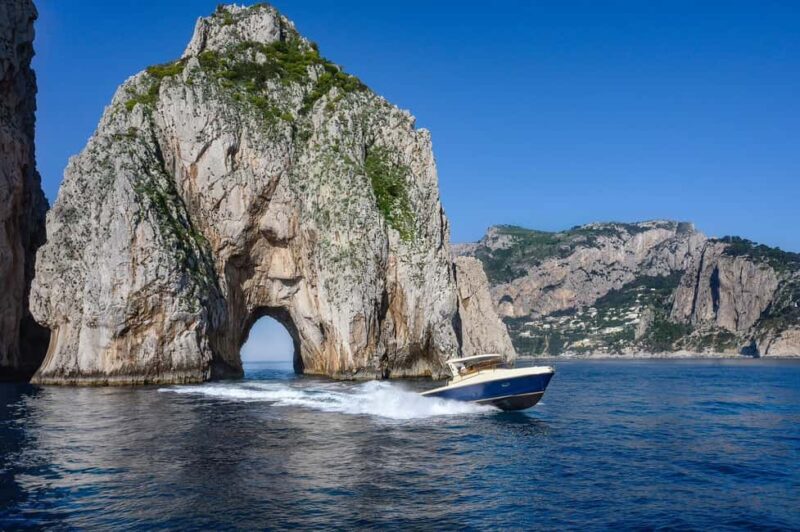 From Sorrento: Capri Island Private Boat Tour - The Iconic Faraglioni Rocks and Scenic Photo Stops