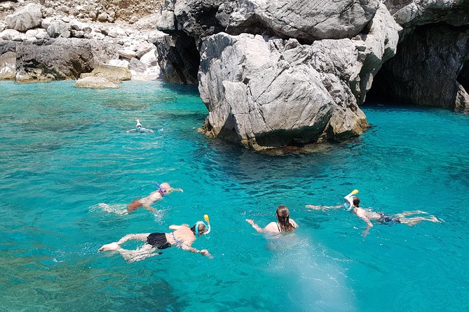 From Sorrento: Capri select Tour with Swim & Snorkel - Exploring Marina della Lobra and Punta Campanella Marine Park