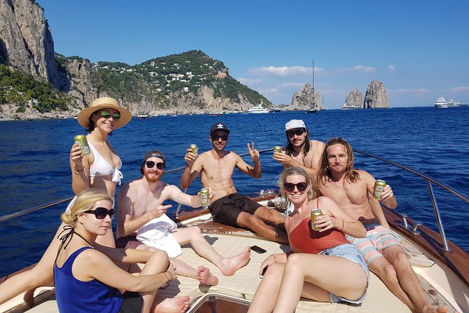 From Sorrento: Capri select Tour with Swim & Snorkel - Swimming and Snorkeling at Marina Piccola