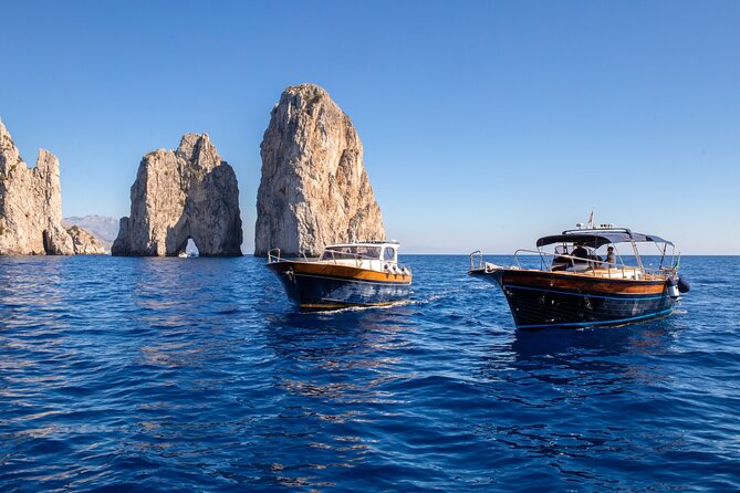 From Sorrento: Capri Small Group Boat Day Tour with Max 8 People - Snorkeling and Water Activities on the Tour