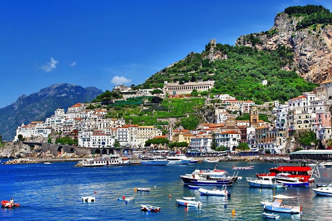 From Sorrento/Nerano: Amalfi Shared Tour - without pick up - Scenic Features of the Tour Route